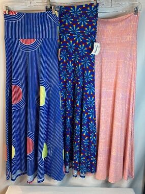 Lot of 3 Maxi Skirts, XXS & XS, NWT